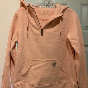 Carhartt Women’s Half Zip Hooded Sweatshirt